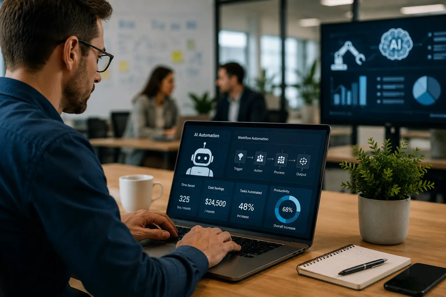 AI Automation for Business: Practical Ways to Save Time, Reduce Costs and Increase Productivity